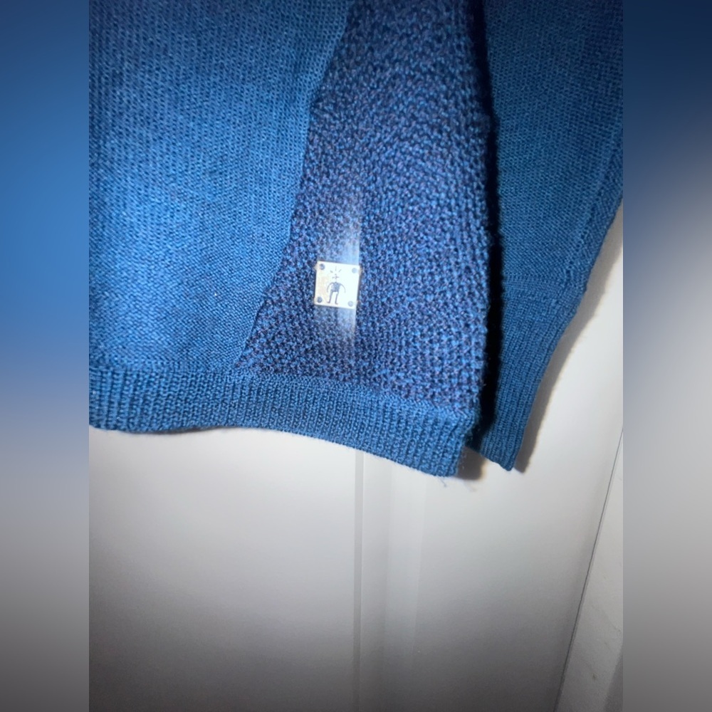 Smartwool women’s teal sweater - Picture 4 of 7